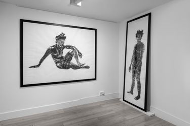 Exhibition view: Khaleb Brooks, Can I Get A Witness, Gazelli Art House, London (1 July–13 August 2022). Courtesy Gazelli Art House. 