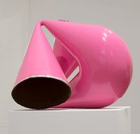 Pink Pipe by James Angus contemporary artwork sculpture