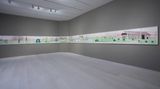 Contemporary art exhibition, David Hockney, La Grande Cour, Normandy at Pace Gallery, 540 West 25th Street, New York, USA