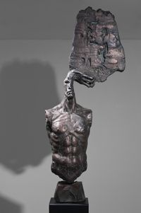 Air of Darkness by Ryu In contemporary artwork sculpture