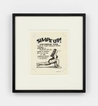 Shape Up! by R. Crumb contemporary artwork works on paper