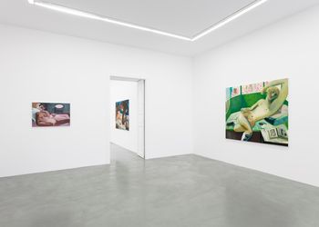 Exhibition view: Danielle Orchard, Page Turner, Perrotin, Paris (3 September 2022–8 October 2022). Courtesy the Artist and Perrotin. Photo: Claire Dorn.