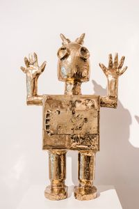 Stux Bot by Mia Fonssagrives Solow contemporary artwork sculpture
