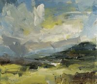 Bright Sky (Carn Ingli) by Louise Balaam contemporary artwork painting