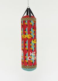 YES! WE CAN by Jeffrey Gibson contemporary artwork painting, works on paper, sculpture