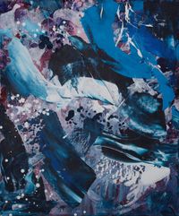 Cycle-Black coral. 24-5 by Yeonhwa Hur contemporary artwork painting