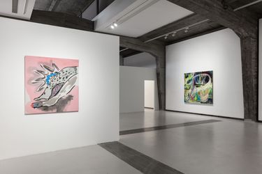 Exhibition view: Group Exhibition, The Sky Above the Roof, Tabula Rasa Gallery, Beijing (25 June–14 August 2022). Courtesy Tabula Rasa Gallery.