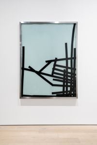 By physical or cognitive means (Broken Window Theory 25th March) by Ryan Gander contemporary artwork painting, sculpture