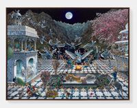 Ode to the Valley of Wonderment by Raqib Shaw contemporary artwork painting