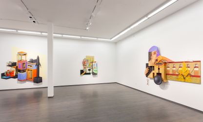 Exhibition view: Arghavan Khosravi, The Witness, Kavi Gupta, Chicago (6 April–21 May 2022). Courtesy Kavi Gupta. 