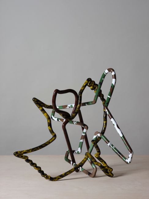 Thickets (firebitternburrcandlecamouflageaeroplane) by Yolunda Hickman contemporary artwork