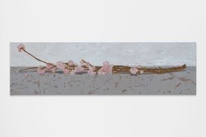 Cherry Blossom Branches by Hayley Barker contemporary artwork painting