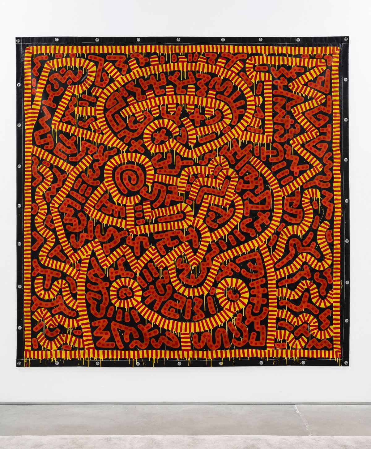 Unknown (Mother and Child), 1984 by Keith Haring | Ocula