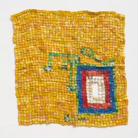 Connection zone by Serge Attukwei Clottey contemporary artwork mixed media