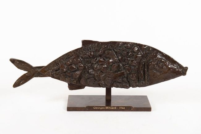 Poisson by Georges Braque contemporary artwork