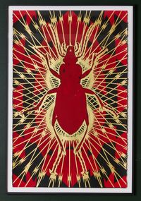 Wittgenstein's Beetle 2733 by Kendell Geers contemporary artwork painting