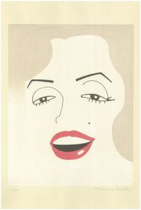 Marilyn Monroe by Makoto Wada contemporary artwork works on paper, print