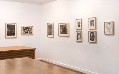 Exhibition view: Jean Dubuffet, Prints, Galerie Lelong & Co, Paris (6 September-7 October 2017). Courtesy Galerie Lelong & Co, Paris.