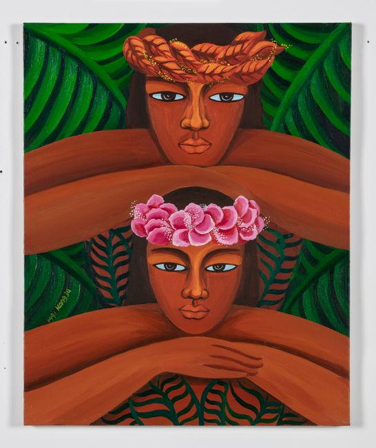The Dancing Polynesian (Samoa) by Jung Kangja contemporary artwork
