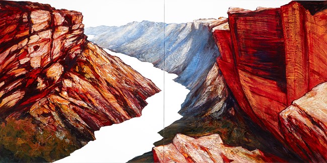 Drifting Ridge by Neil Frazer contemporary artwork