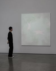 Exhibition view: Koo Jeong A, Levitation, PKM Gallery, Seoul (6 September–14 October 2023). Courtesy PKM Gallery.