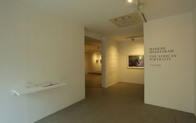 Contemporary art exhibition, Mahesh Shantaram, The African Portraits at Exhibit 320, New Delhi, India