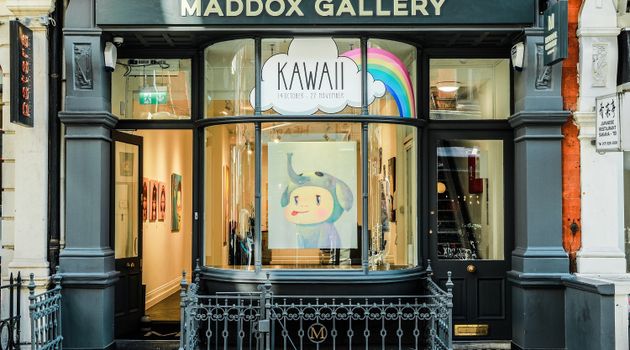 Maddox Gallery contemporary art gallery in Maddox Street, London, United Kingdom