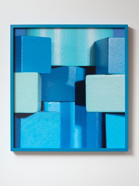 ICON blue (i) by Shaun Waugh contemporary artwork