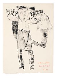 Moucheur by Jean Dubuffet contemporary artwork print