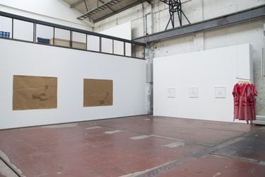 Exhibition view: Senzeni Marasela, I Write (Stitch) What I Like, Bode, Berlin (14 March–28 April 2024). Courtesy Bode.