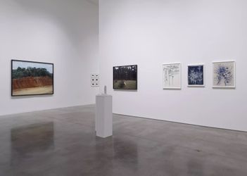 Exhibition view: William Christenberry & RaMell Ross, Desire Paths, West 25th Street, New York (13 January–25 February 2023). Courtesy Pace Gallery.