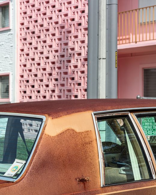 Rusted Car, Normandy Shores by Anastasia Samoylova contemporary artwork