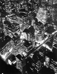 New York at Night by Berenice Abbott contemporary artwork photography