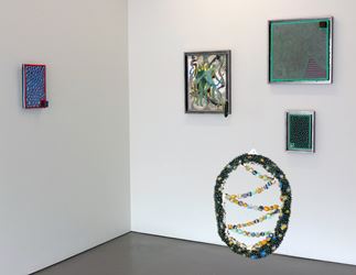 Exhibition view: Rohan Wealleans, We are the flesh, Hamish McKay Gallery, Wellington (16 September–7 October 2017). Courtesy Hamish McKay Gallery, Wellington.