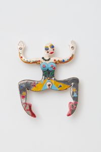 Porcelain Dancer 1 by Rose English contemporary artwork sculpture