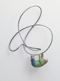 Hang down, Sloth by Kaori Yoshikawa contemporary artwork mixed media