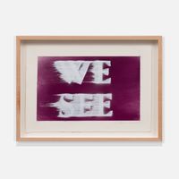 WE SEE by Ed Ruscha contemporary artwork painting, works on paper
