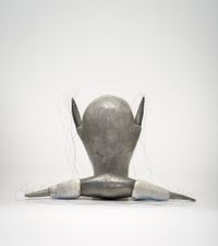 Head(case): 6. Sound pod by Julia Morison contemporary artwork sculpture, ceramics