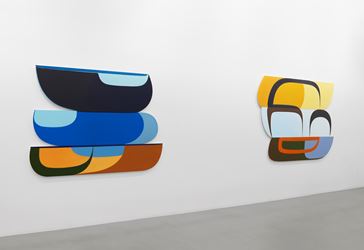 Exhibition view: Joanna Pousette-Dart, Lisson Gallery, 138 Tenth Avenue, New York (29 February–18 April 2020). © Joanna Pousette-Dart. Courtesy Lisson Gallery.