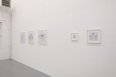Exhibition view: Group Exhibition, Works on Paper II, Zeno X Gallery, Antwerp (7 March–28 April 2018). Courtesy Zeno X Gallery. Photo: Peter Cox.