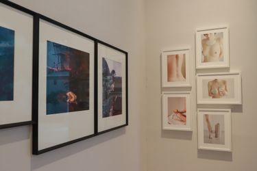 Exhibition view: Au Tze Long, Ben Felten & Michael Kenna, NUDE STUDIES 裸體研究, Blue Lotus Gallery, Hong Kong (13 May–13 June 2021). Courtesy Blue Lotus Gallery. 