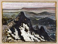 Norwegian Mountain by Billy Childish contemporary artwork painting