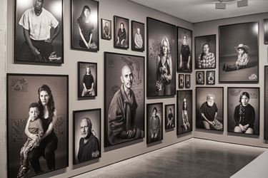 Exhibition view: Shirin Neshat, Land of Dreams, Goodman Gallery, London (20 February–28 March 2020). Courtesy Goodman Gallery.