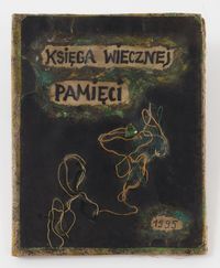 Księga wiecznej pamięci (Book of Eternal Remembrance) by Erna Rosenstein contemporary artwork works on paper, sculpture, mixed media