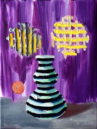 Juegos florales by Rafael Grassi contemporary artwork painting