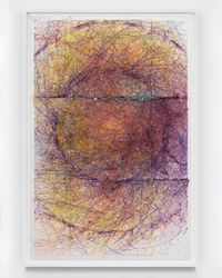 Automatic Drawing, Late June by Evan Holloway contemporary artwork painting, works on paper, drawing