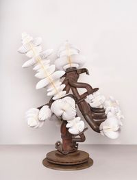 White Ore by Keita Miyazaki contemporary artwork works on paper, sculpture