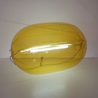 BUBBLE yellow by Markus Hanakam & Roswitha Schuller contemporary artwork sculpture