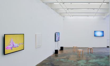 Exhibition view: Group Exhibition, From Net Art to Post-Internet, Thomas Erben Gallery, New York (16 June–30 July 2022). Courtesy Thomas Erben Gallery.