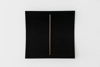 1.1 Resonance, vertical (black) by Germaine Kruip contemporary artwork sculpture